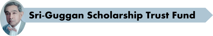 Sri-Guggan Scholarship Logo